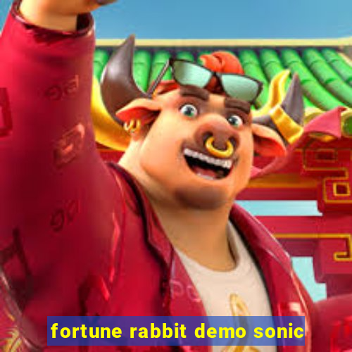 fortune rabbit demo sonic